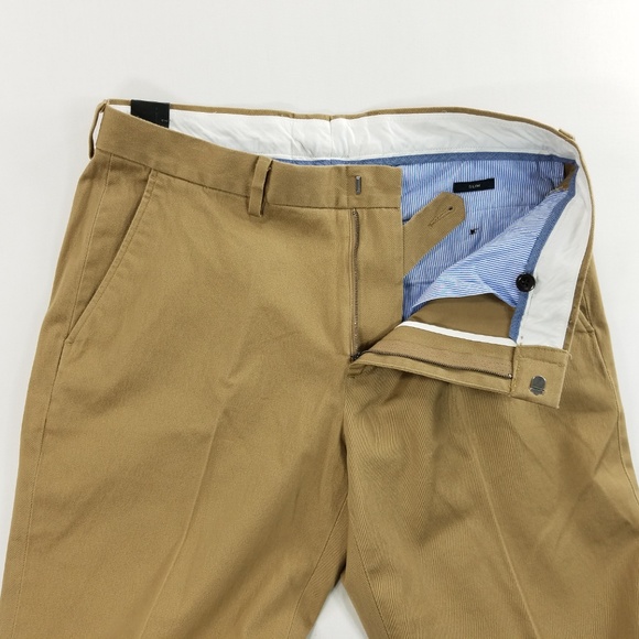 J. Crew Other - J Crew Bowery Stretch Slim Mens Khaki Chino Pants